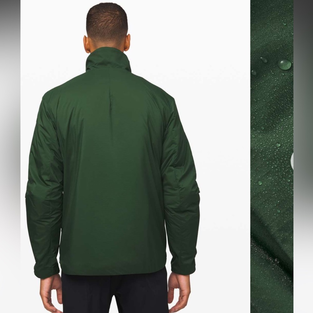 Lululemon Requisition Bomber 🌲🖤 Envy Green / Heathered Black - Picture 7 of 15